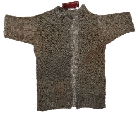 PROPERTY OF A GENTLEMAN¦¦[Ⓦ&nbsp;A EUROPEAN MAIL SHIRT^ SECOND HALF OF THE 16TH CENTURY¦formed entirely of small riveted iron