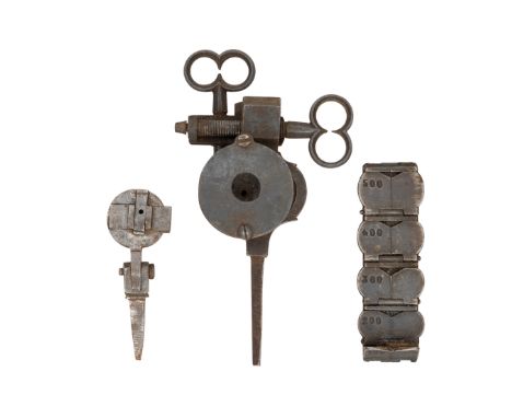 Ⓦ&nbsp;FIVE BACK-SIGHTS^ 19TH CENTURY¦the first probably continental^ with long spike to fit into the lock^ adjustable for he