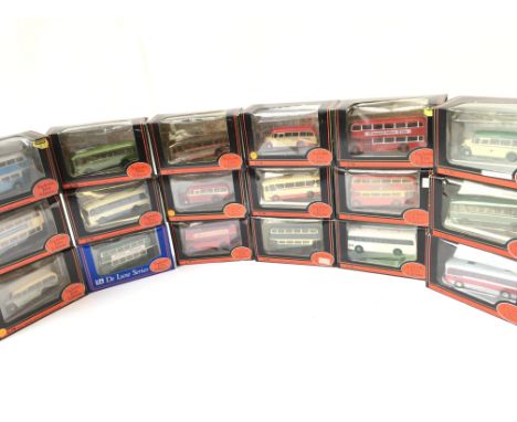 A Collection of Exclusion First Editions Buses. All boxed.