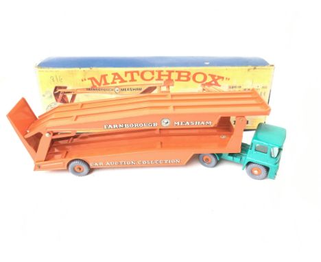 A Matchbox Major Pack Car Transporter #M-8 boxed.