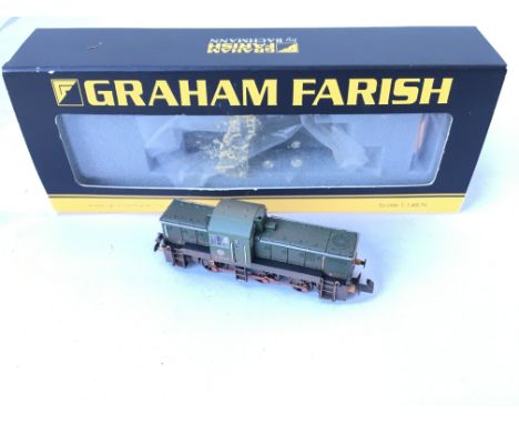 A Boxed Graham Farish Class 14 Diesel D9523 #372-951.