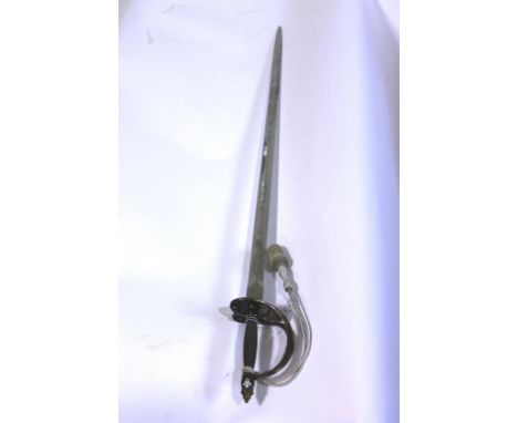 A COMMEMORATIVE WILKINSON SWORD. An ornate sword made to commemorate the Royal wedding of Charles and Diana, on the 29th July
