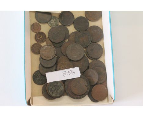 TWO OLD COPY HISTORICAL COINS, TOKENS, etc. Including a Gold coloured double-stater of Alexander 111 of Macedon (Great) Head 