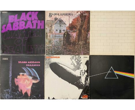 ROCK - LP COLLECTION. A collection of 53 x LPs. Artists/ Titles include Pink Floyd inc The Wall (original pressing, A2/B3/A3/