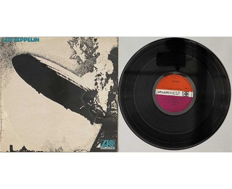LED ZEPPELIN - 'I' LP (ORIGINAL UK 'TURQUOISE' COPY - ATLANTIC 588171). A sought-after original UK pressing of the legendary 