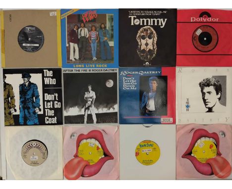 CLASSIC ROCK AND PROG 7" COLLECTION - a collection of approximately 106 Classic Rock and Prog 7"s including demos. Collection