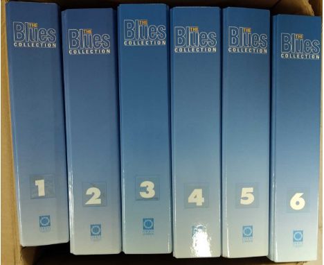 THE BLUES COLLECTION CD AND MAGAZINE COLLECTION - a collection of 92 CDs and 6 Binders of Magazines from The Blues Collection