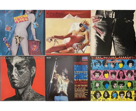 ROCK / POP - LP / 7" COLLECTION. A collection of approx 68 x LPs and 32 x 7". Artists/ Titles include The Rolling Stones inc 