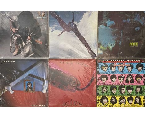 ROCK - LP COLLECTION. Another rockin collection of 41 x LPs. Artists/ Titles include Free - Tons Of Sobs and Free, Stevie Ray