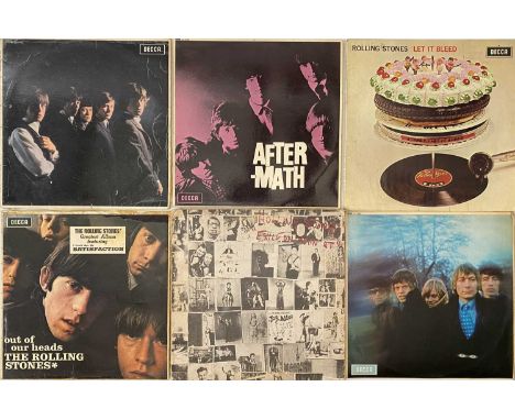 THE ROLLING STONES/ THE WHO - LP COLLECTION. A timeless collection of around 17 rock LPs. Artists/ titles include The Rolling
