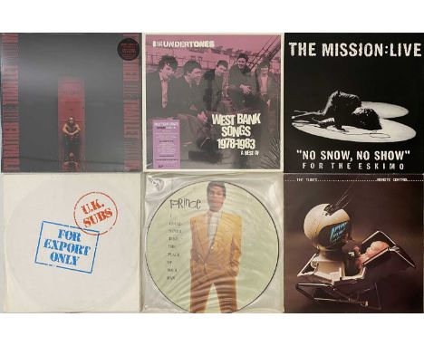ROCK / PUNK / POP - LP PACK. A pack of 13 x (largely) LPs. Artists/ Titles are The Mission: Live - No Snow, No Show (WINLP 03