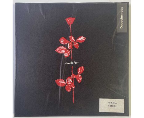 An original and rare Mute Records issued promotional boxset for Depeche Mode - Violator (STUMM 64, 1990). Includes LP, CD and