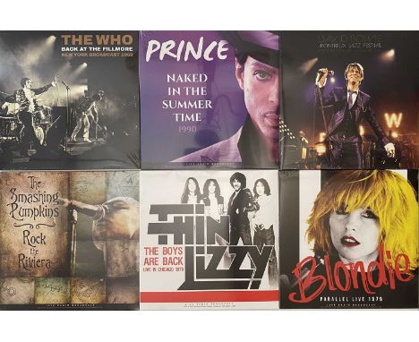 MODERN LIVE LP COLLECTION - a collection of 28 modern live LPs. Collection to include: David Bowie, The Who (x2), Prince, The