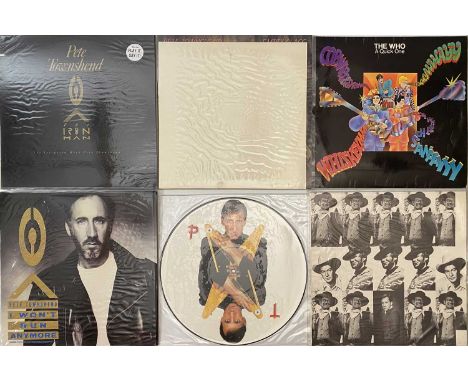 THE WHO - LP / 7" / CDs / CASSETTE COLLECTION. A collection of 1 x 7", 1 x CD box set, 31 x (mostly) LPs to include a few 12"