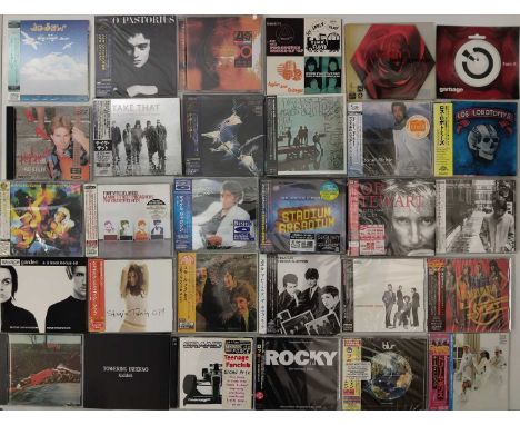 JAPANESE, AUDIOPHILE, AND 24K GOLD CDS AND CASSETTE COLLECTION - a collection of approximately 70 Japanese, Audiophile, and 2
