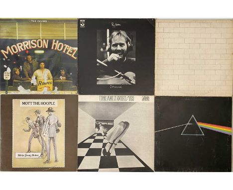 CLASSIC/ PROG - ROCK LPs. Another selection of around 80 rock LPs. Artists/ titles include Pink Floyd inc The Wall, The Dark 