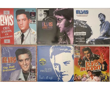ELVIS PRESLEY MODERN/REISSUE 10" AND LP COLLECTION - a collection of 22 modern Elis Presley 10" and LPs. Collection to includ