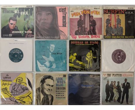 ROCK AND ROLL EPS AND 7" COLLECTION - a collection of approximately 220 Rock And Roll EPs and 7". Collection to include: John