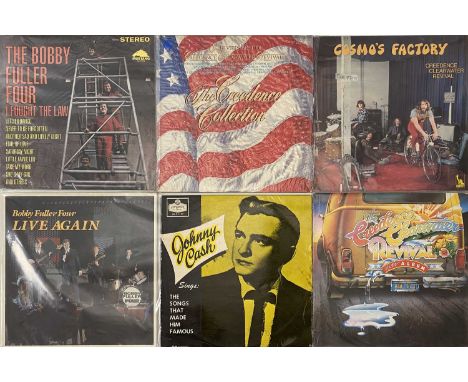 60S ROCK AND ROLL LP COLLECTION - a collection of approximately 52 Classic Rock LPs. Collection to include: Creedence Clearwa