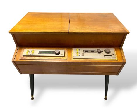 An original Garrard 301 transcription turntable, oil bearing model with original manual, paperwork and an SME tonearm (powers