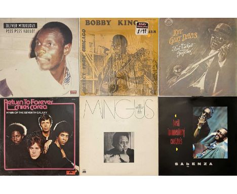 WORLD/ BLUES/ EXOTICA - LP COLLECTION. Another wonderful collection of around 90 LPs. Artists/ titles include Rev Gary Davis 