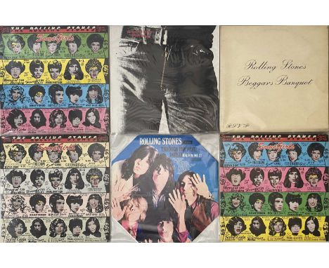 THE ROLLING STONES - LP / 12" COLLECTION. A collection of 30 x (mainly) LPs by The Rolling Stones. Titles include Beggars Ban