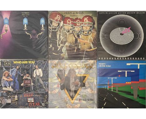 ROCK - LP COLLECTION. Yet another rocking collection of 41 LPs. Artists/ Titles include Queen - Jazz, Traffic - On The Road, 