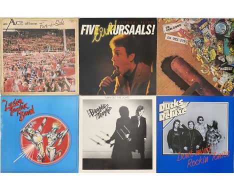 PUB/ PUNK/ GLAM - ROCK LP PACK. A quality pack of 25 rock LPs. Artists/ titles include Dr Feelgood - On The Job, Ducks Deluxe
