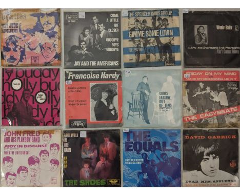 50S AND 60S UK, US, AND EUROPEAN POP AND ROCK 7" COLLECTION - a collection of approximately 400 x  50s and 60s UK and oversea