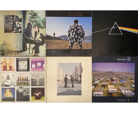 PINK FLOYD - LP PACK (INC COMIC). A smashing pack of 12 LPs by Pink Floyd, including a copy of The Pink Floyd Experience comi