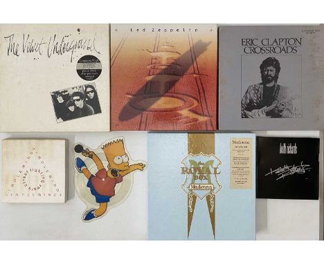 ROCK AND POP CD AND LP BOX SET COLLECTION - a collection of 5 LP and CD box sets, including 7" single. Collection to include: