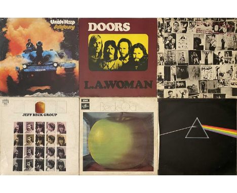 CLASSIC ROCK &amp; PROG - LP COLLECTION. A collection of around 75 rock LPs. Artists/ titles include The Rolling Stones - Exi