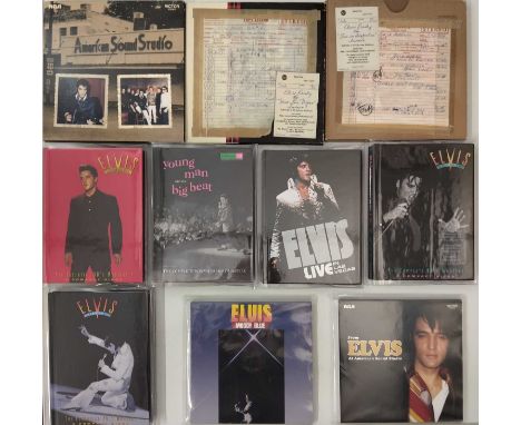 ELVIS PRESLEY CD BOXSET COLLECTION - a collection of 33 Elvis Presley CD box sets. Collection to include: American Sound 1969