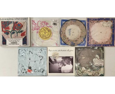 THE CURE - 7" / CD RARITIES PACK. A pack of 8 CDs and 6 x 7" to include a 7" box set. Titles are Catch (4400801862), Close To