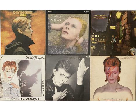 ROCK ICONS - LP COLLECTION. A fantastic collection of approx 52 x LPs. Artists/ Titles include David Bowie - Ziggy Stardust, 
