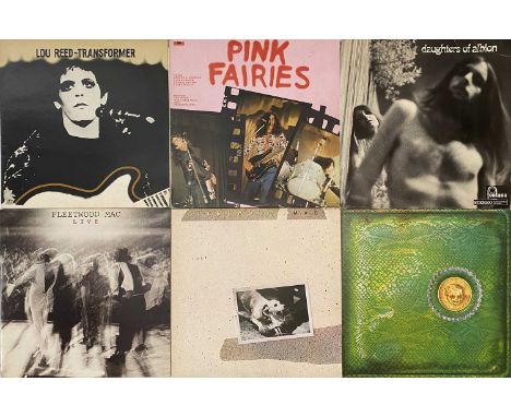 ROCK AND PROG LP AND 12" COLLECTION - a collection of approximately 55 Rock and Prog LPs and 12". Collection to include: Daug