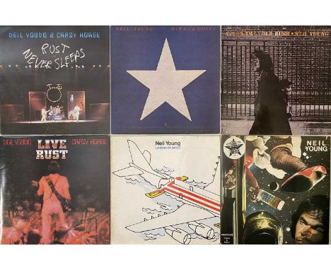 NEIL YOUNG/ CSNY AND RELATED - LP COLLECTION. A fantastic pack of 15 LPs by Neil Young, Crosby Stills Nash &amp; Young and re