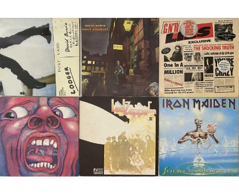 ROCK ICONS - LP COLLECTION. A fantastic collection of approx 56 x LPs. Artists/ Titles include Guns 'N' Roses - Live?! Like A