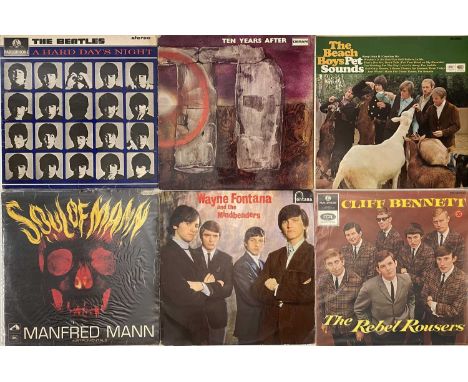 60s ROCK &amp; POP - LP COLLECTION. Another collection of around 56 rock &amp; pop LPs, mostly 60s releases. Artists/ titles 
