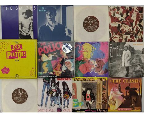 PUNK / ALT / NEW WAVE / MOD REVIVAL - 7" COLLECTION. A collection of 82 x 7". Artists include The Smiths, Elvis Costello &amp