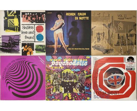 PSYCH/ GARAGE/ BEAT - LP COLLECTION (COMPS/ ALBUMS). A quality collection of around 38 psych/ beat &amp; garage LPs, mostly c