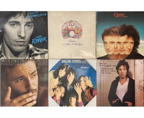 ROCK / POP - LP COLLECTION. A collection of approx 250 x LPs. Artists/ Titles include Queen inc The Miracle, A Night At The O