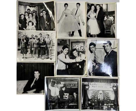 A collection of memorabilia to include: nine original photo prints depicting Joe Meel, PYE studio etc. Also correspondence fr