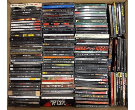 ROCK AND METAL CD COLLECTION - a collection of approximately 123 Rock and Metal CDs. Collection to include: Iron Maiden - Sev