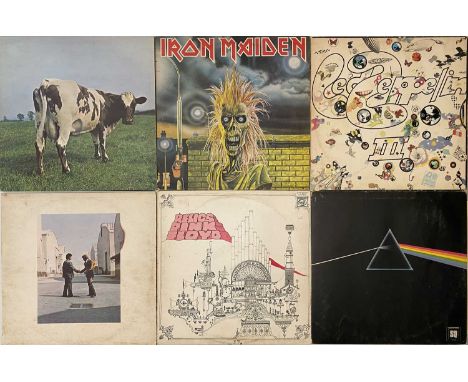 ROCK / PROG - LP COLLECTION. A collection of 42 x LP. Artists/ Titles include Led Zeppelin - III (SD 7201), Iron Maiden - Iro