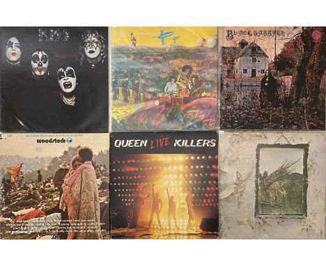 ROCK - LP COLLECTION. A rockin collection of approx 56 x LPs to include box sets. Artists/ Titles include Black Sabbath - Bla
