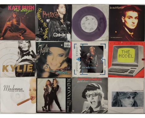 POP / ROCK - 7" COLLECTION. A collection of approx 850 x 7". Artists include Kate Bush, Prince, Black Sabbath, Sinead O' Conn