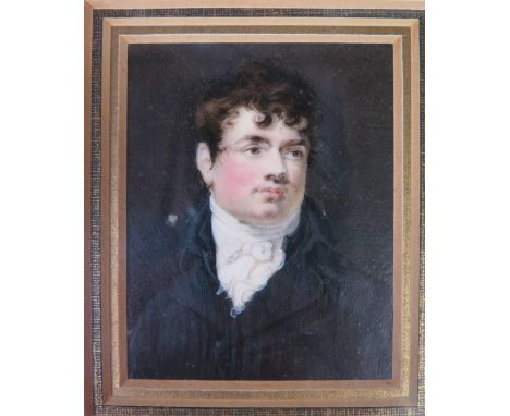 A Fine Portrait Miniature of Sir Henry Ellis KH FRS FSA (29 November 1777 – 15 January 1869), principal librarian to The Brit