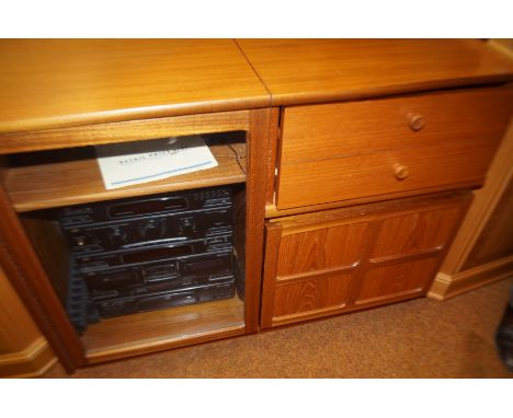 Nathan media unit together with JVC stack system &amp; speaker
