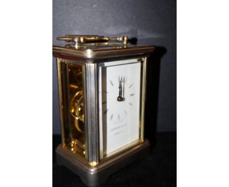 Garrad &amp; co London carriage clock 